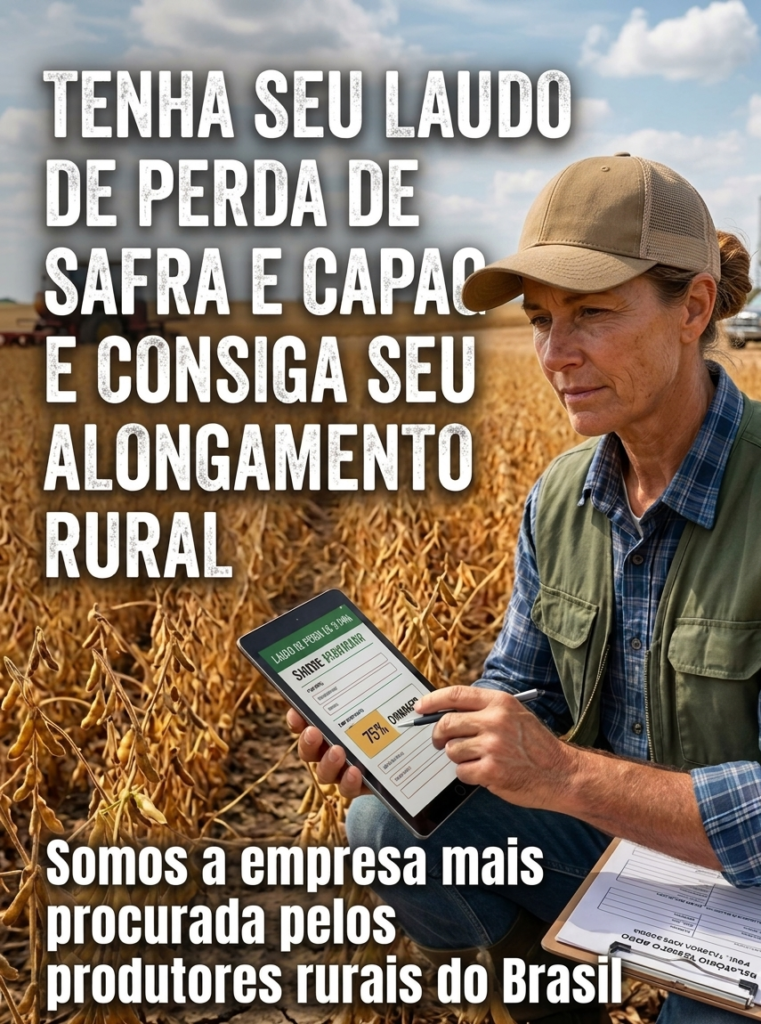 Laudo de Perda de Safra e CAPAG para Alongamento Rural 